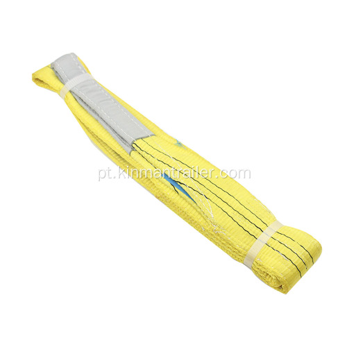 Estilingue amarelo do Webbing para levantar